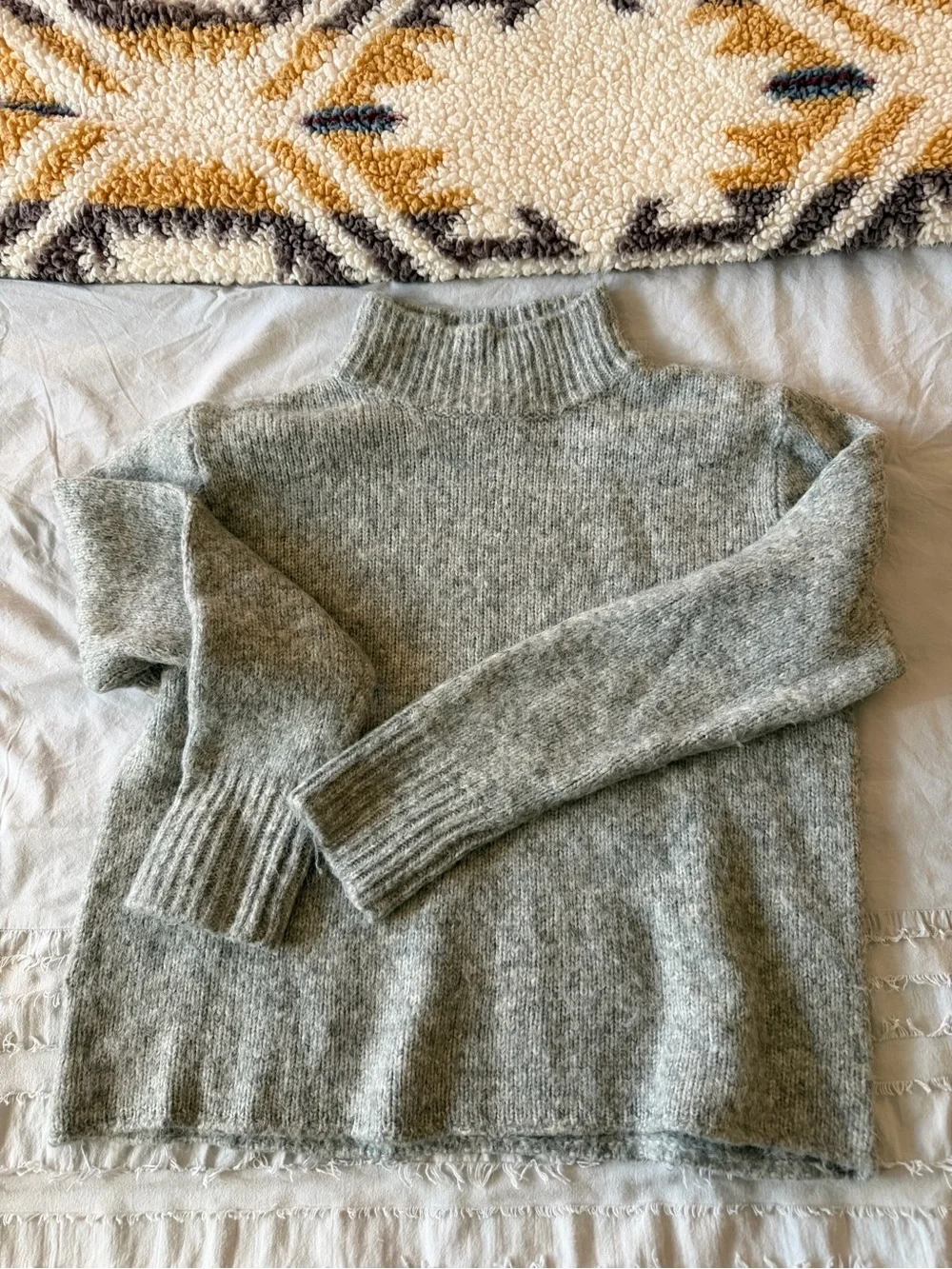 Z Supply Classic Grey Turtleneck Sweater - Women's